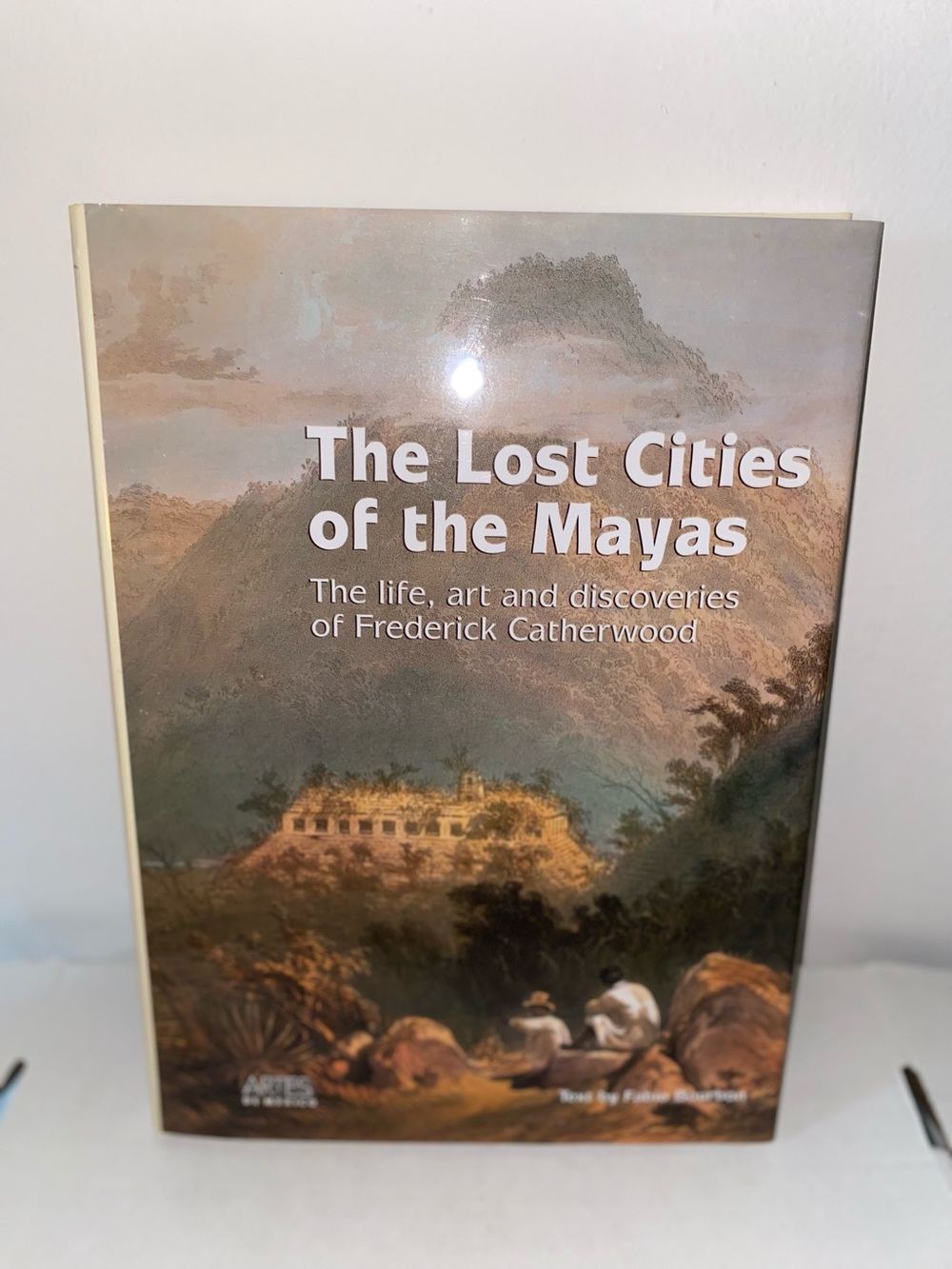 The Lost Cities of the Mayas Hardcover Book - Beige
